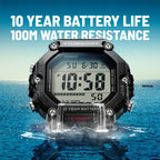 Casio Digital Heavy-Duty AE-1600H-1AVDF Black Dial Resin Strap Men's Watch