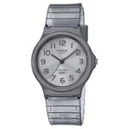 Casio Collection Analog MQ-24S-8BDF Grey Dial Resin Strap Unisex Watch