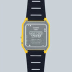 Casio Calculator CA-53WPC-1BDR Pac-Man Digital Black Dial Resin Strap Unisex Watch