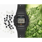 Casio G Shock Digital "G-SHOCK Nano" Ring Watch DWN-5600-1JR Digital Dial Black Bio-Based Resin Strap Men's Watch