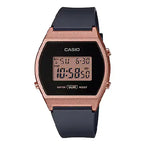 Casio Collection LW-204-1ADF Digital Black Dial Resin Strap Women's Watch