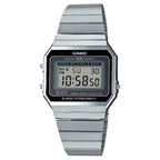 Casio Vintage Digital Slim A700W-1ADF Black Dial 35.5mm Stainless Steel Unisex Watch