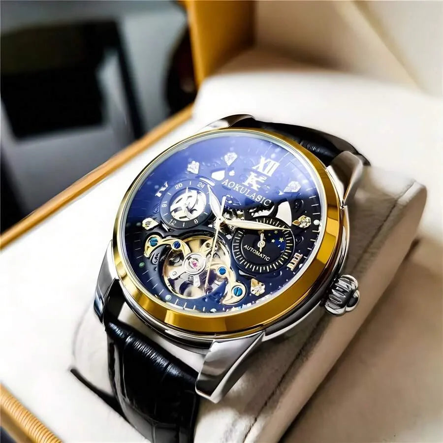 Luxury  Automatic Skeleton Watch